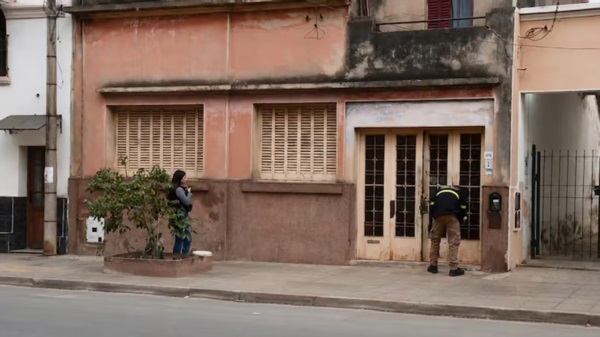La casa de Barrelier, el lugar en el que se cometió el crimen. Foto: Agencia NA (redes).