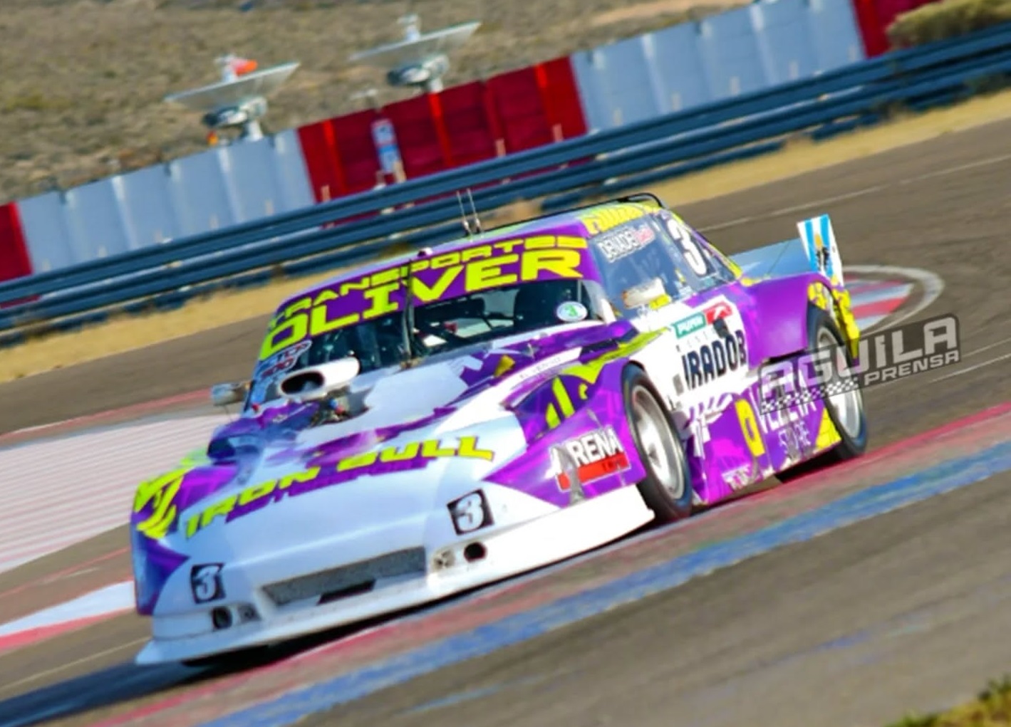 El rawsense Axel Olíver marcó el mejor tiempo en el TC Patagónico con Torino.