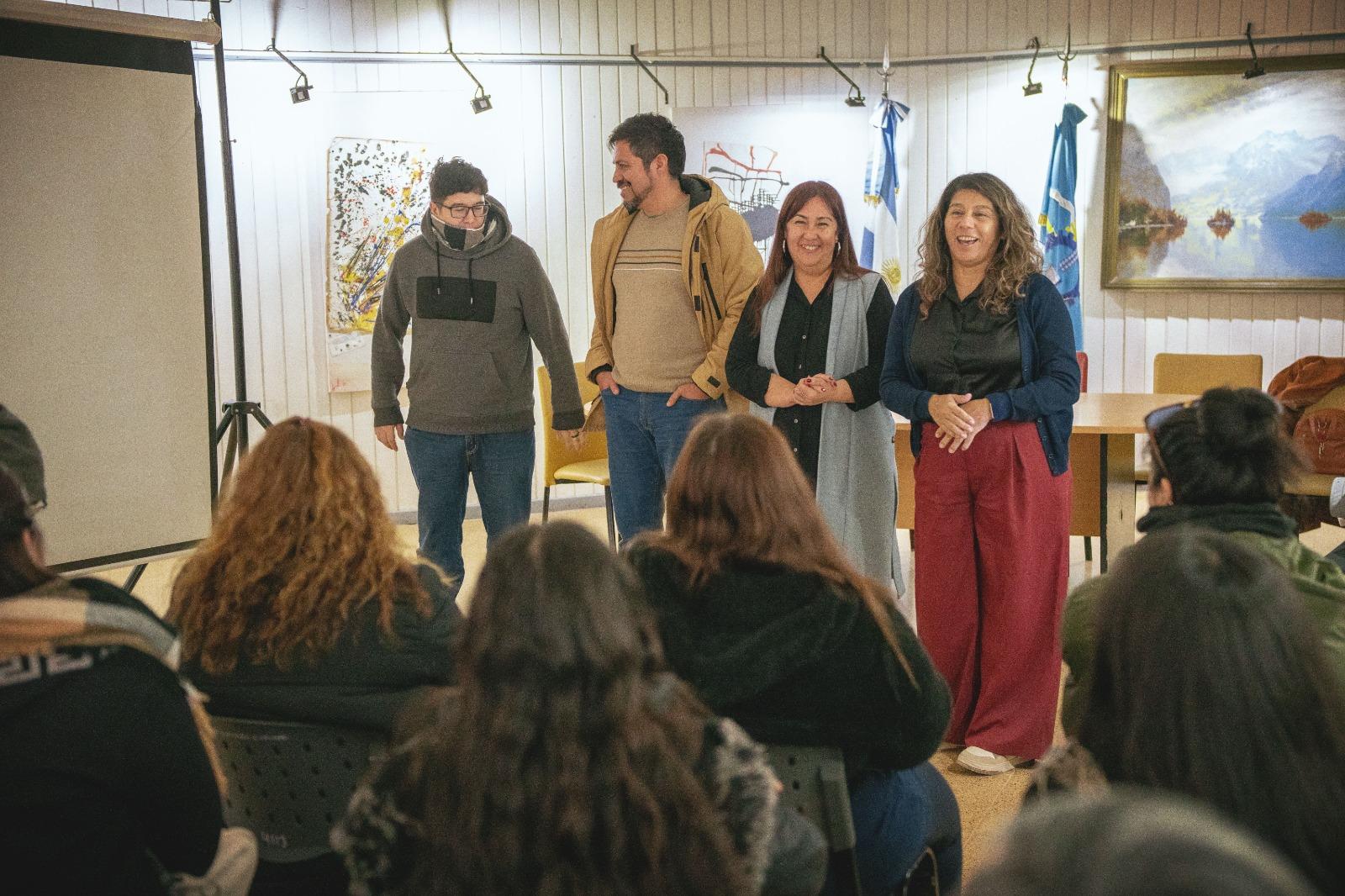 La plataforma fue confeccionada por empleados municipales.