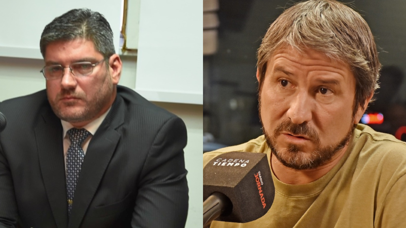 Gastón Bordier (izquierda) y Merino, los protagonistas.