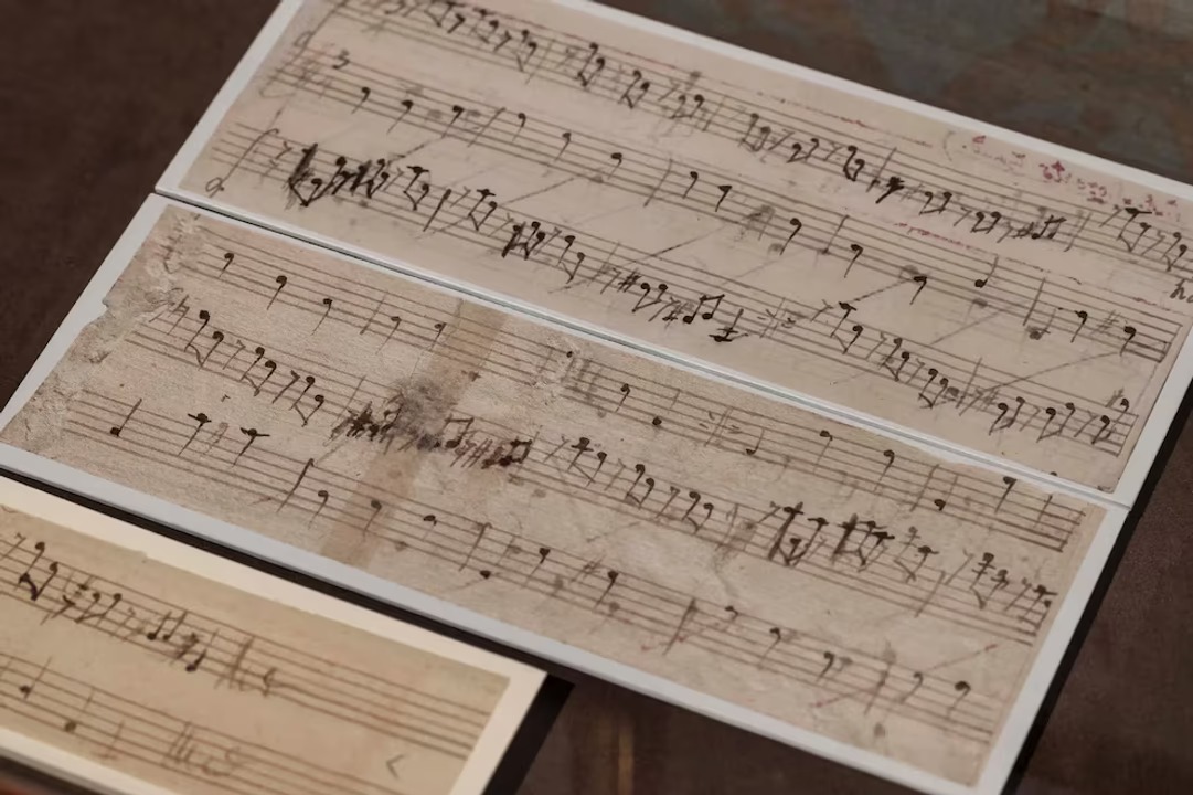 De puño y letra del maestro de maestros, para la hija del Duque, notable arpista..