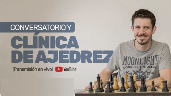 Diego Flores estará a cargo del conversatorio y clínica de ajedrez en el Aula 24 de la UNPSJB.