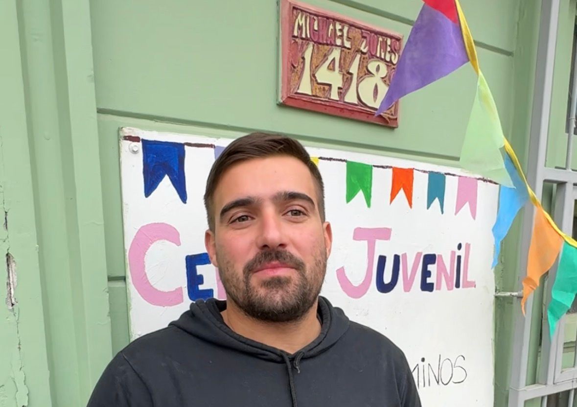 Laureano Alcayaga  coordinador del Centro juvenil ‘Abriendo Caminos’