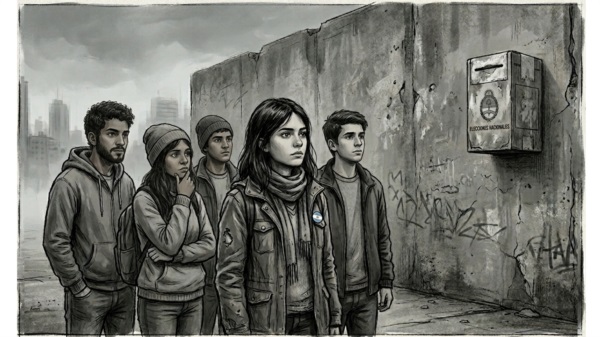 El 46% de los jóvenes no cree en la democracia.