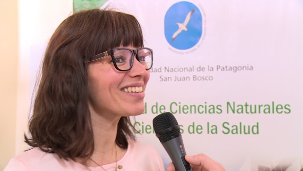 Bárbara Reuter, decana de la Facultad de Ciencias Naturales y Ciencias de la Salud de la UNPSJB.