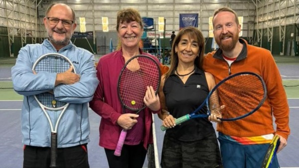 Pablo Catilla/Bruna Brágoli y Claudia Dacal-Rob Gilmartin protagonizaron uno de los partidos más disputados del Mixto "B".