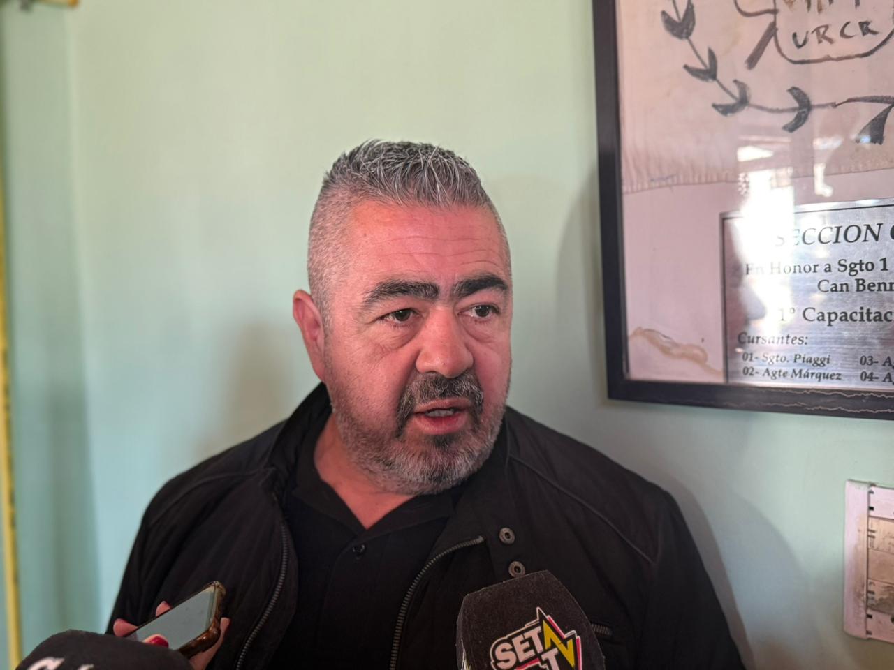 Héctor Iturrioz, ministro de Seguridad de Chubut.