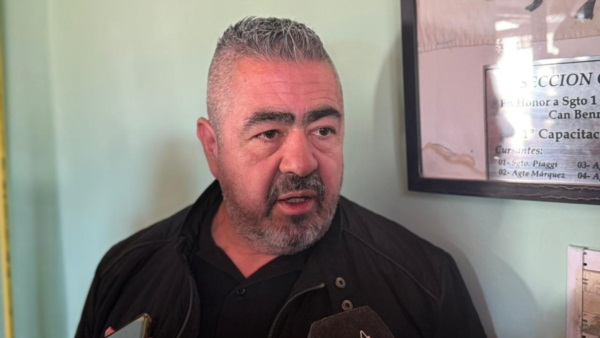 Héctor Iturrioz, ministro de Seguridad de Chubut.