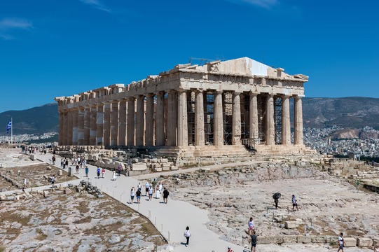 El Partenón, una joya arquitectónica de 2500 años de antigüedad. Ministerio de Cultura de Grecia. @cultureGR.