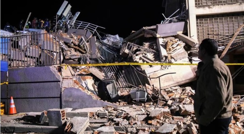 Los terremotos causaron graves daños en Venezuela. 