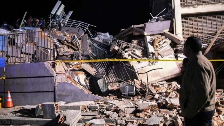 Los terremotos causaron graves daños en Venezuela. 