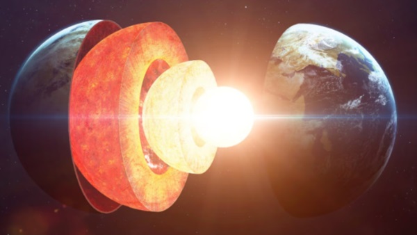 En las profundidades de la Tierra, el hidrógeno molecular puede reaccionar con minerales que contienen oxígeno y promover la formación de agua nueva.