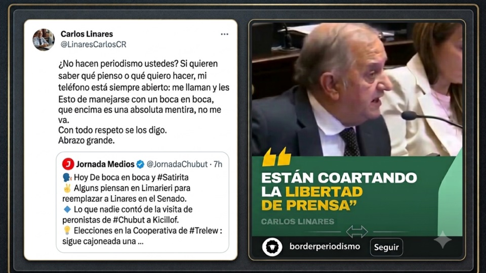 ¿El mismo Linares que hostiga a Jornada es el que pide por la libertad de prensa?