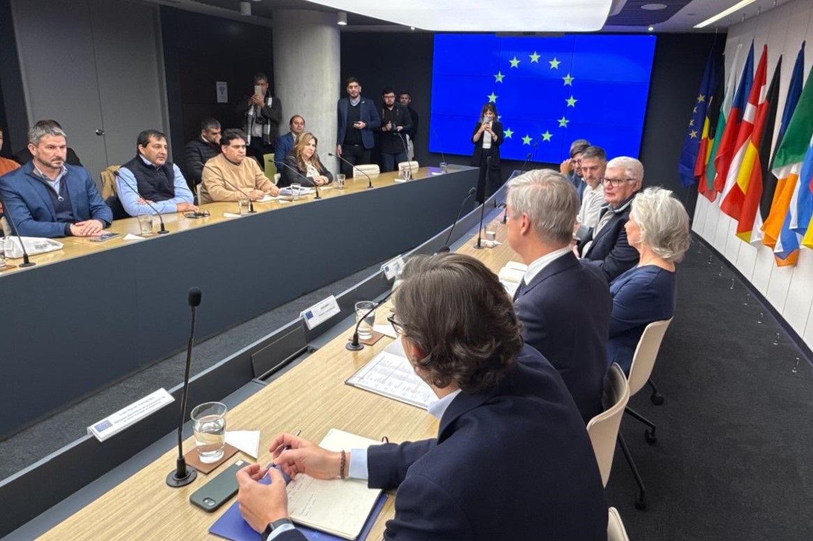 Trelew fortalece vínculos con la Unión Europea