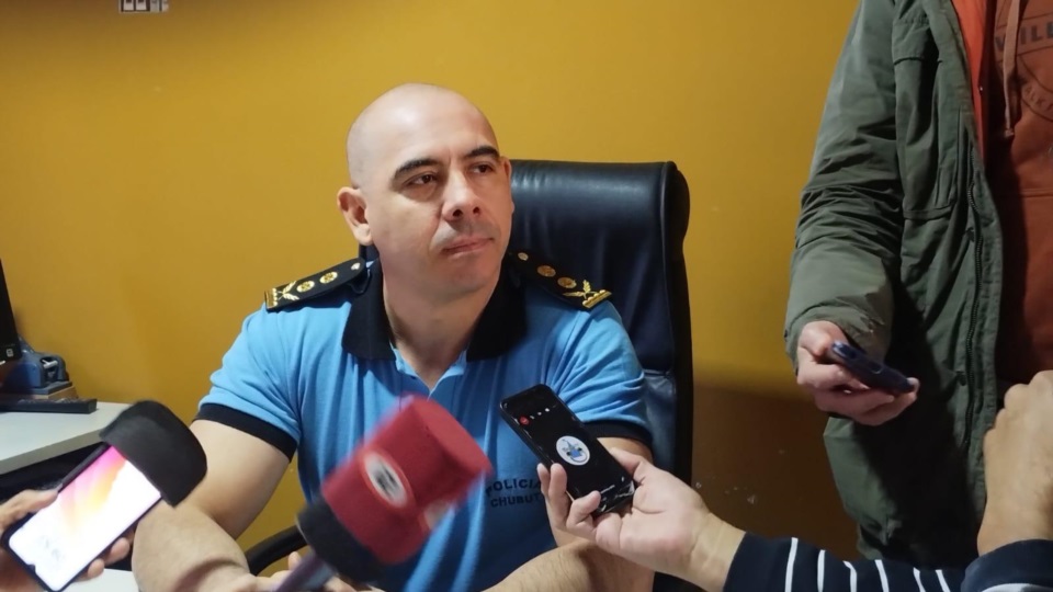 Comisario Mayor Diego Williams.