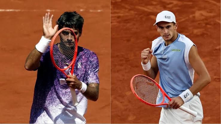El año pasado, Cobolli y Arnaldi se enfrentaron en la segunda ronda de RG (ganó Flavio en 4 sets).