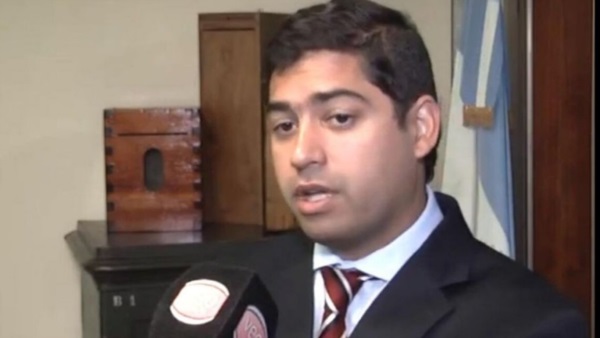 Emilio Rosatti,hijo del presidente de la Corte Suprema. Está acusado por violencia de género por la madre de su hija.