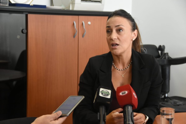 Julieta Gamarra regresa a la Fiscalía de Trelew. 
