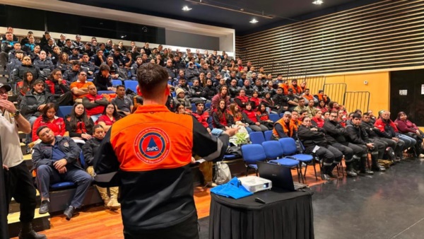 Participaron policías, fuerzas de seguridad nacionales y municipales y bomberos.