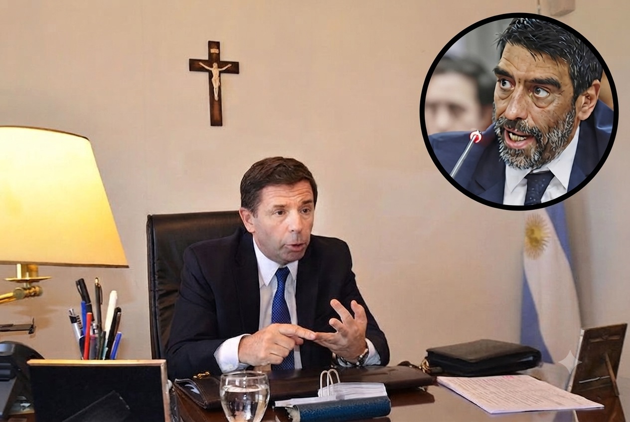 Juez Leal de Ibarra, en una áspera polémica con el diputado Tailhade.