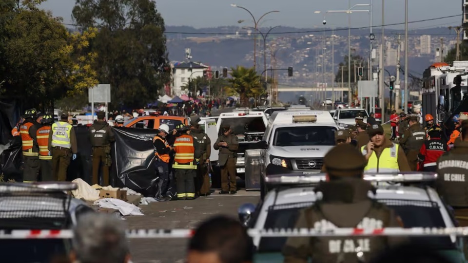 El trágico episodio en la Feria Caupolicán dejó además un saldo de siete heridos, entre ellos dos menores.