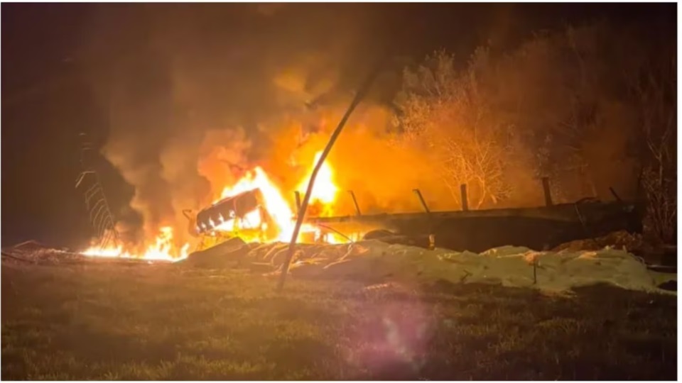 El conductor del camión murió tras el terrible accidente. (Foto: gentileza Mi9 digital)