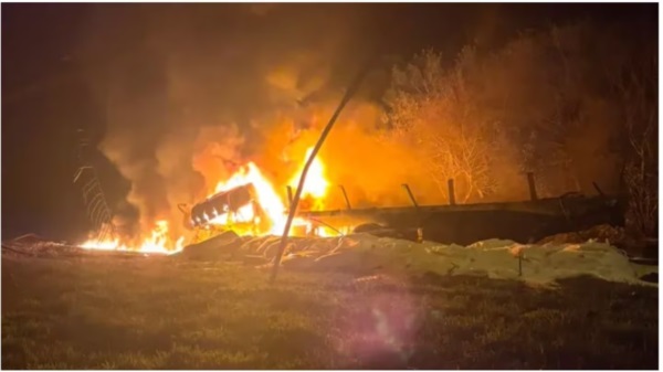 El conductor del camión murió tras el terrible accidente. (Foto: gentileza Mi9 digital)