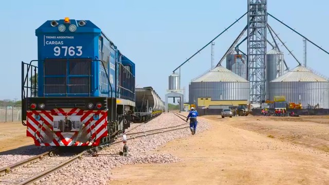 Hay plantes para reactivar el Tren Norpatagónico para fortalecer Vaca Muerta. Foto: Agencia NA (argentina.gob.ar).