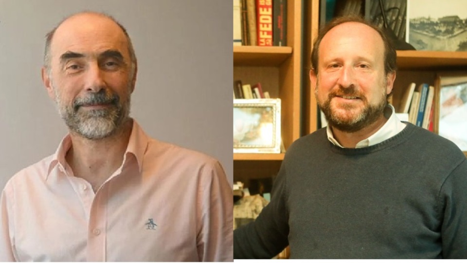 Jorge Aliaga y Mario Pecheny.