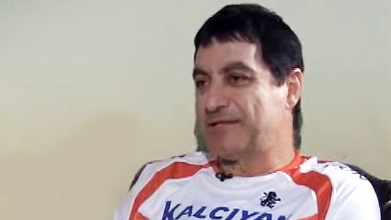 Alberto Parsechián, genio y figura de Deportivo Armenio y de Independiente de Trelew.