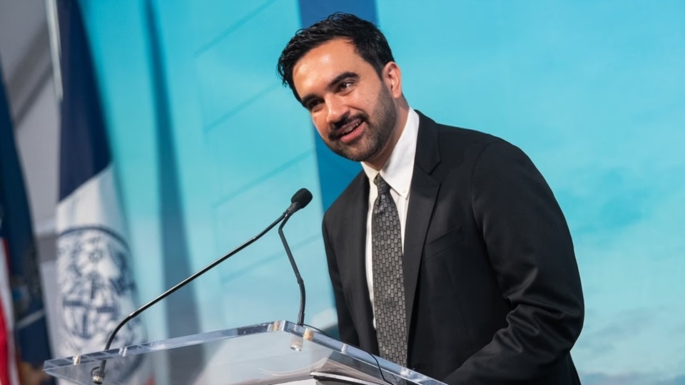 El alcalde de Nueva York, de origen musulmán, remarcó que el lugar del mandatario israelí “está en la Corte de La Haya”.