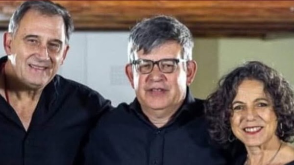 El trío Nesprías -Gighlione - Villafañe tocarán tangos en la presentación.  