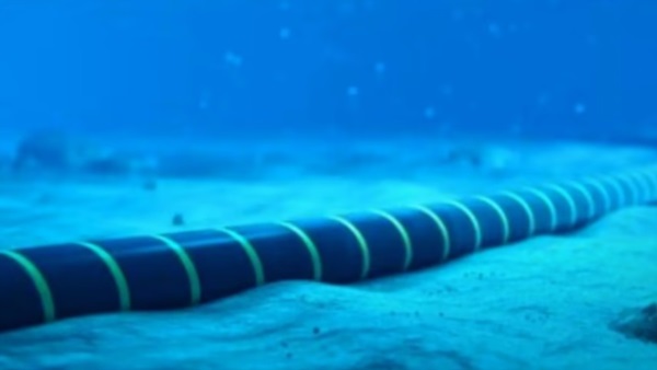 Un cable submarino de fibra óptica. Foto: Agencia NA (Archivo).