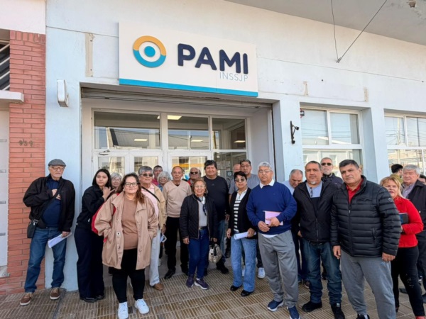 Una de las tantas protestas en Puerto Madryn. 