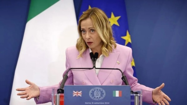 La primera ministra de Italia, Giorgia Meloni. Foto: Agencia NA (Xinhua).