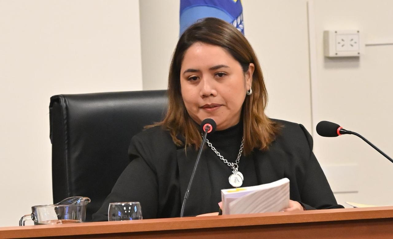 Eve Ponce, jueza de la causa. 
