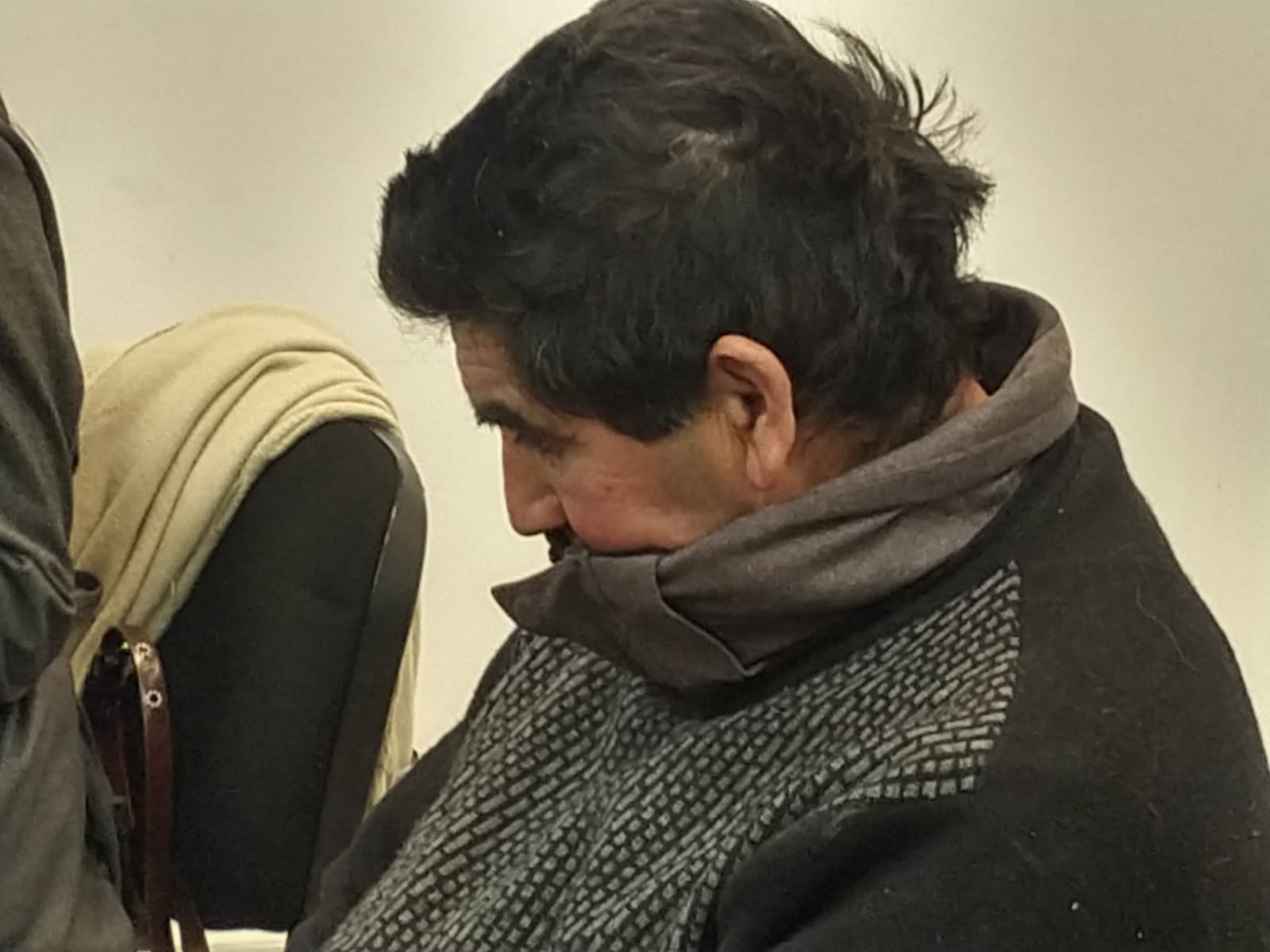 José Almonacid, el carpintero acusado.