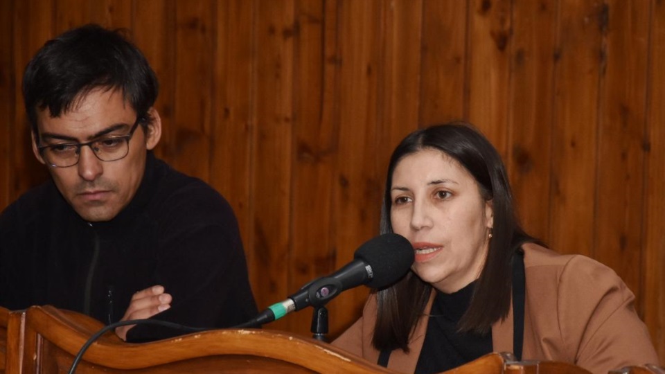 Escalona y Sánchez Albornoz del bloque Unión por la Patria.