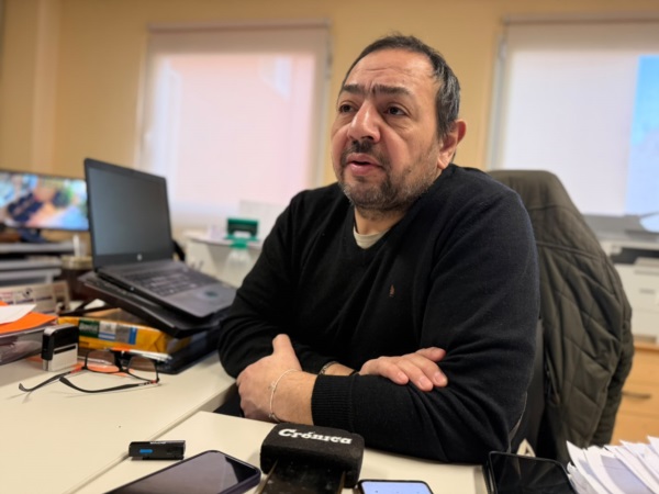 Matías Silva, secretario gremial de Empleados de Comercio.