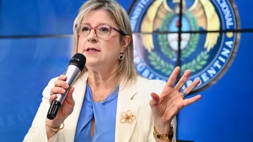 “Por la foto que vi, es una escopeta de ruido, con perdigones de estruendo”, señaló la ministra.