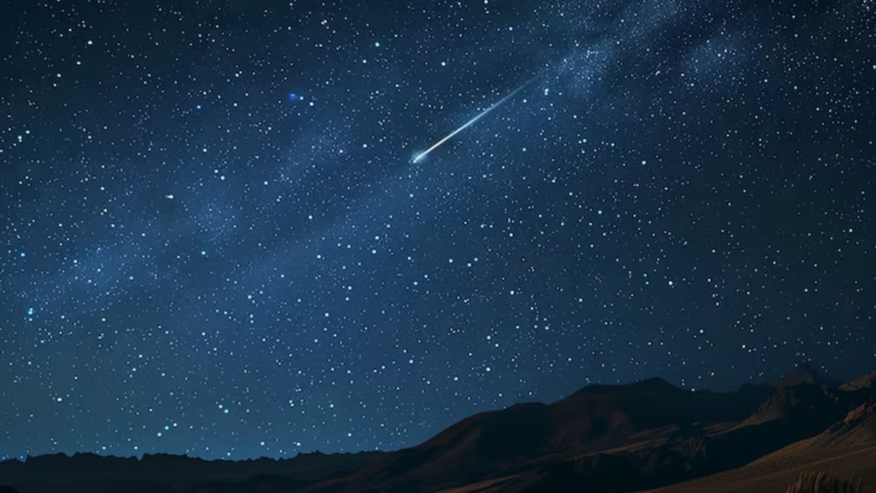 Las Perseidas o lluvia de estrellas. Foto: Agencia NA (Magnific).