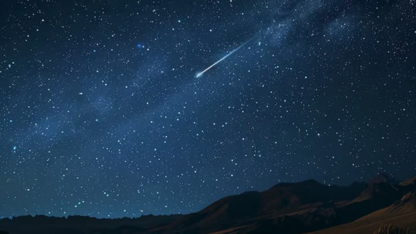 Las Perseidas o lluvia de estrellas. Foto: Agencia NA (Magnific).