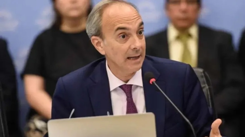 Carlos Torrendell, secretario de Educación. Fotografía: agencia Noticias Argentinas.