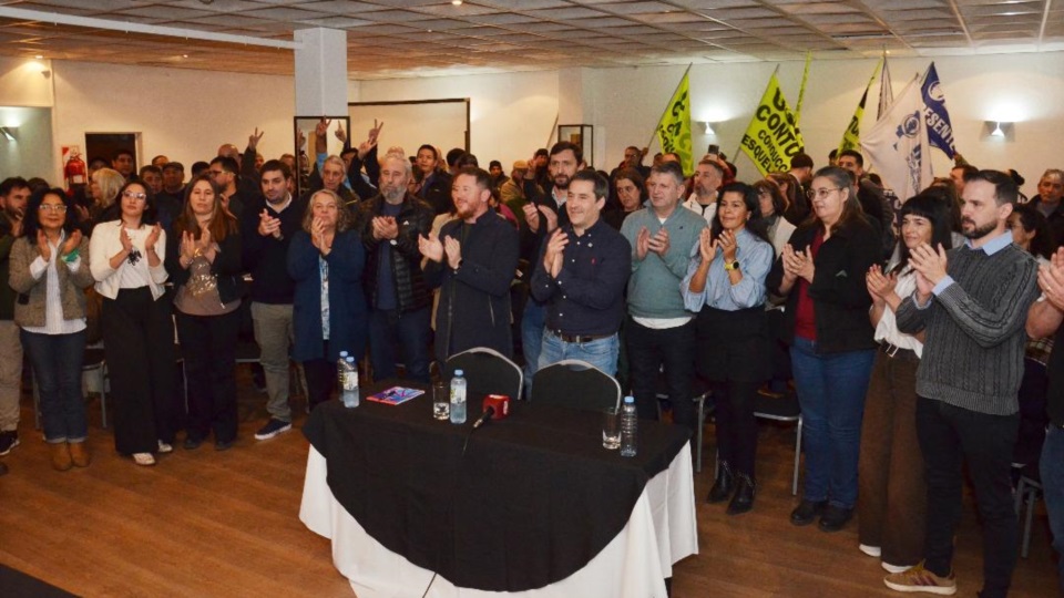 Bowen, Luque, referentes y militantes justicialistas en Esquel.