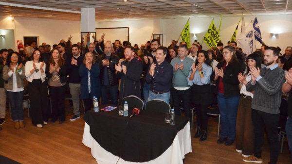 Bowen, Luque, referentes y militantes justicialistas en Esquel.