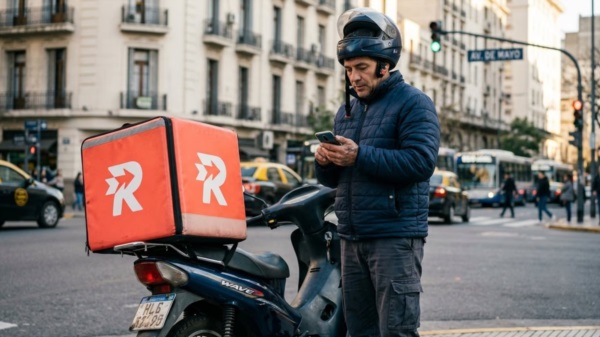 El trabajo de aplicación surge como alternativa ante la caída del empleo formal. Foto: Agencia NA-IA.