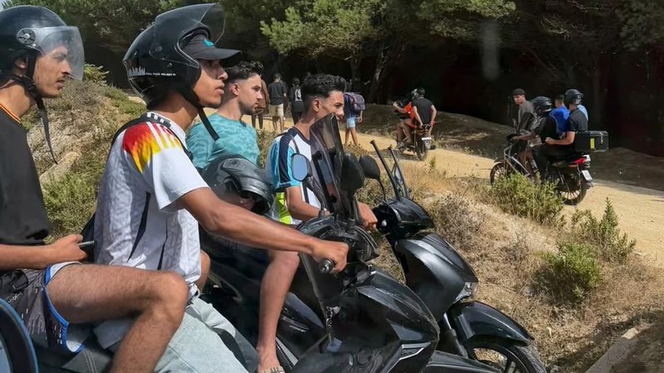 España en alerta ante un posible nuevo cruce masivo de migrantes. Fotografía: Agencia Noticias Argentinas (Xinhua).