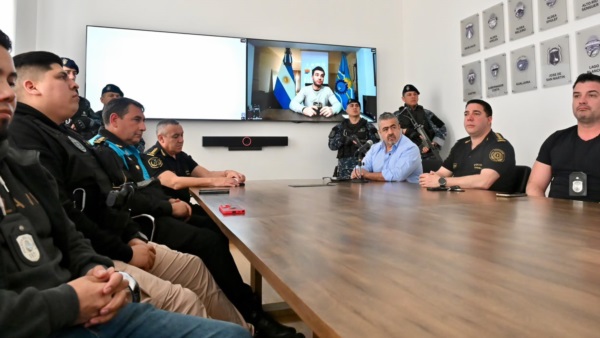 Conferencia de prensa sobre el operativo "Berlín".