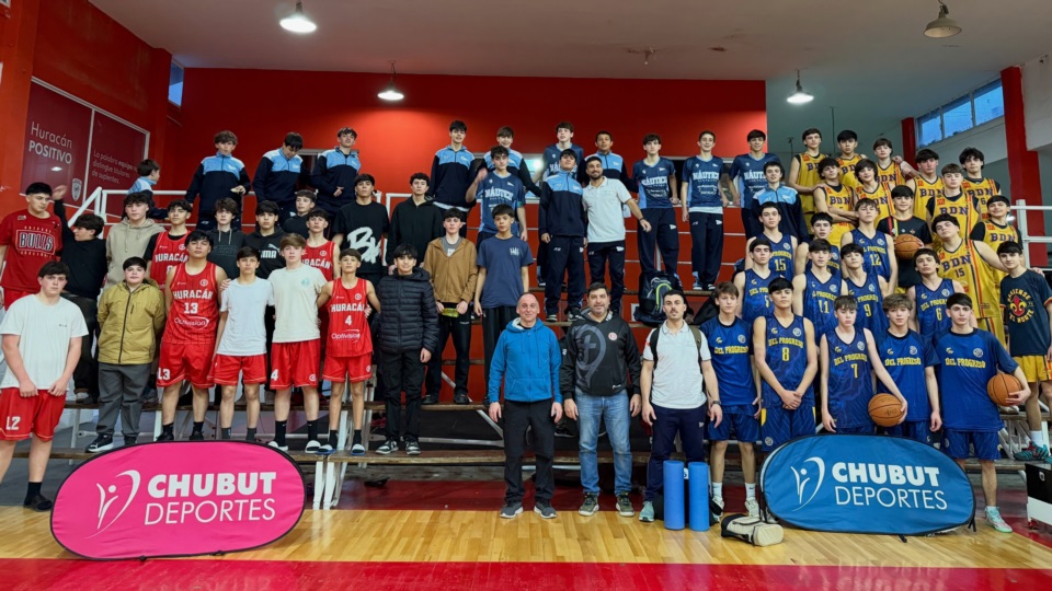 Foto Prensa Huracán Básquet de Trelew.