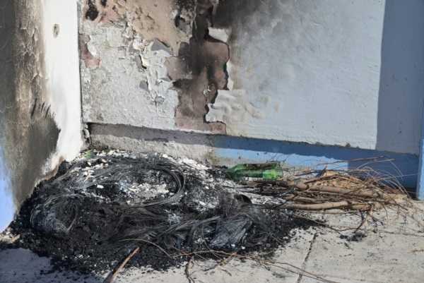 Incendio en Escuela 174 | Fotografía Sergio Esparza - Diario Jornada